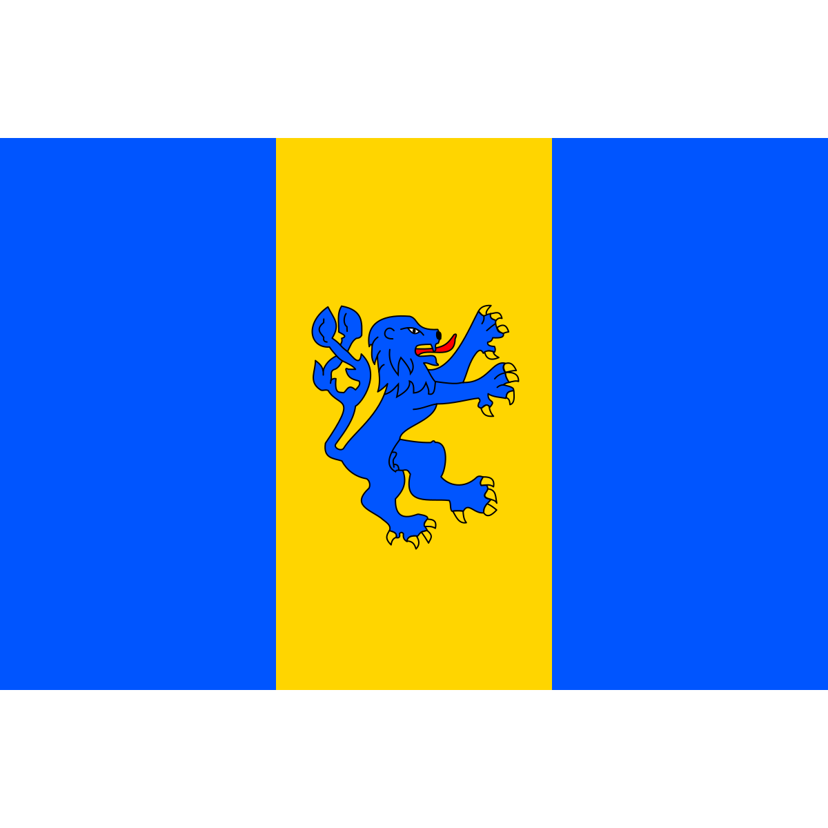 Flag of Stařeč, Vysočina Region