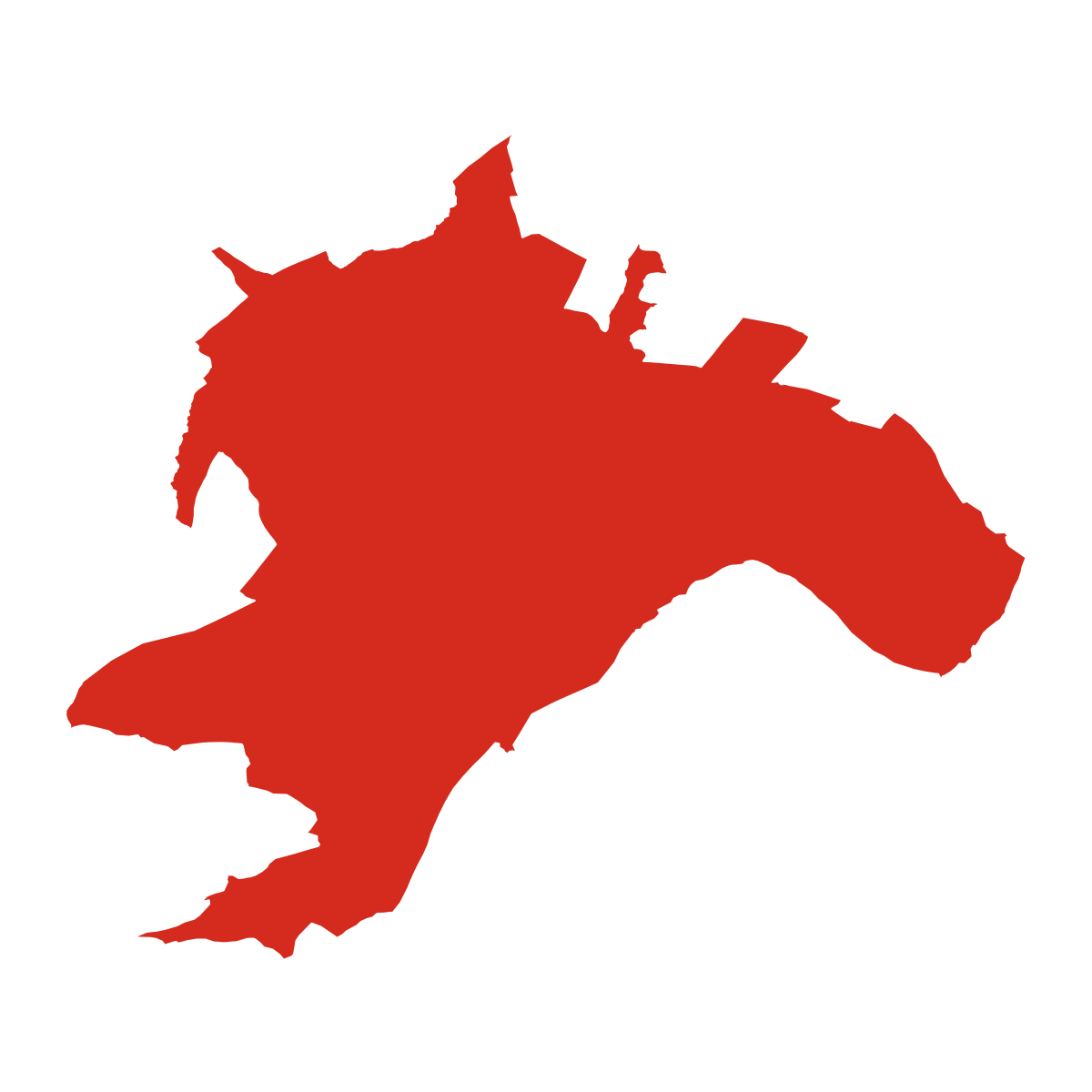 Starý Hrozenkov boundary map