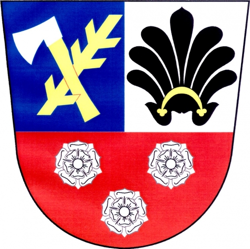 Coat of arms of Starý Petřín, South Moravian Region