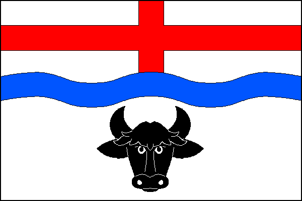 Flag of Statenice, Central Bohemian Region