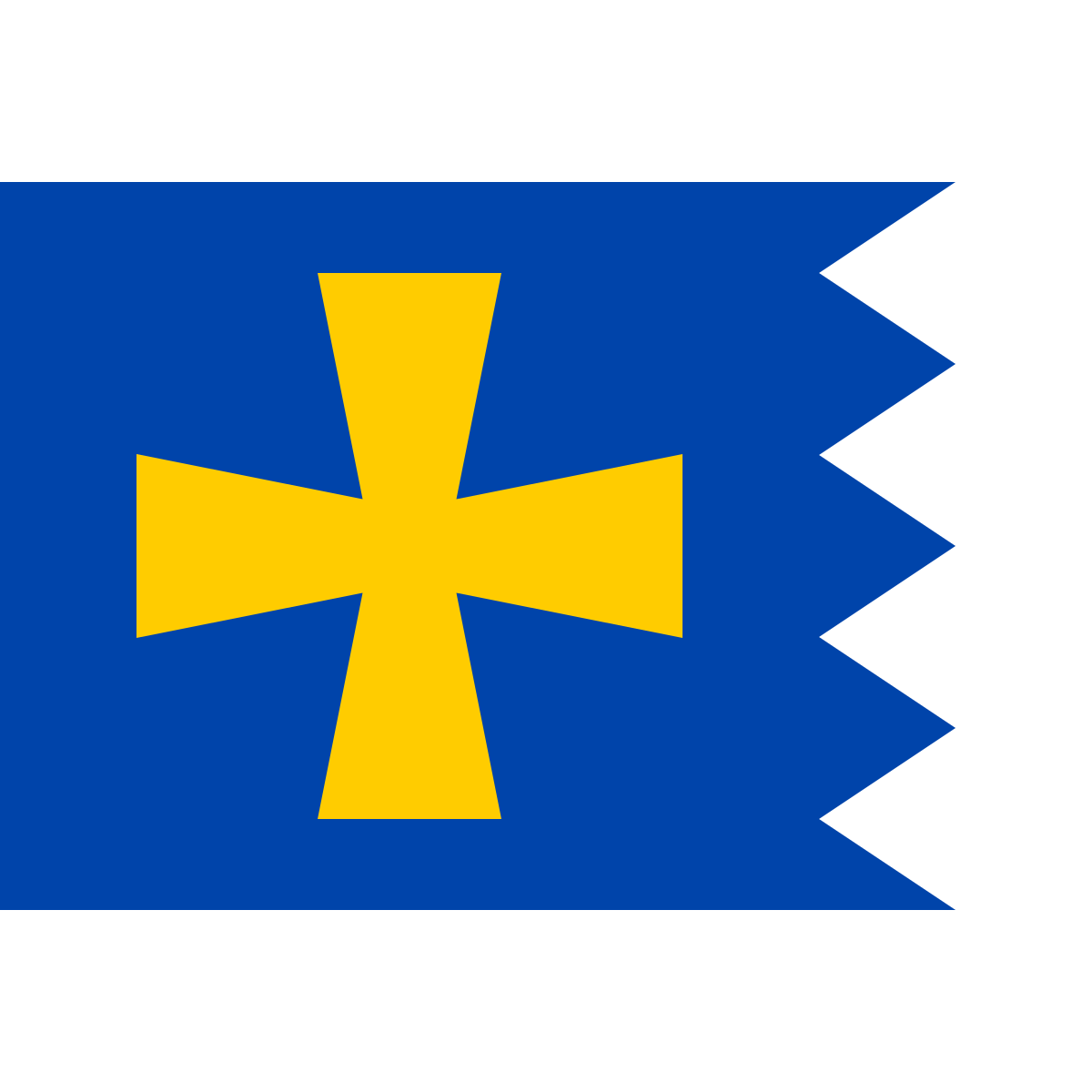 Flag of Štemplovec, Moravian-Silesian Region