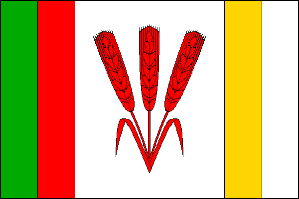 Flag of Střapole, Plzeň Region