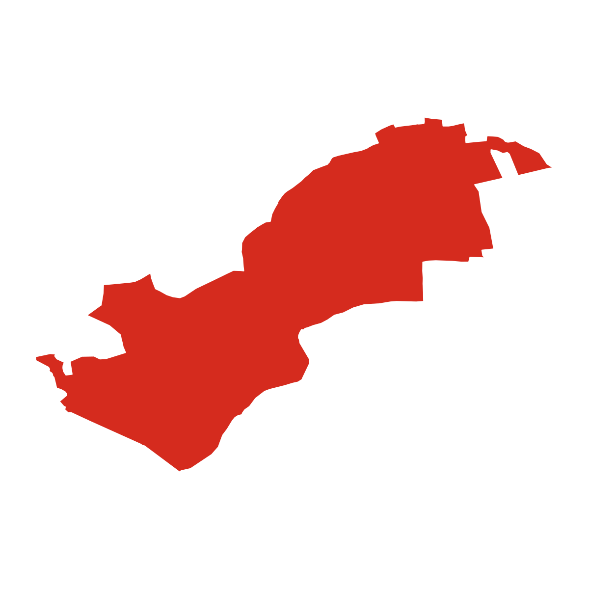 Stráž boundary map
