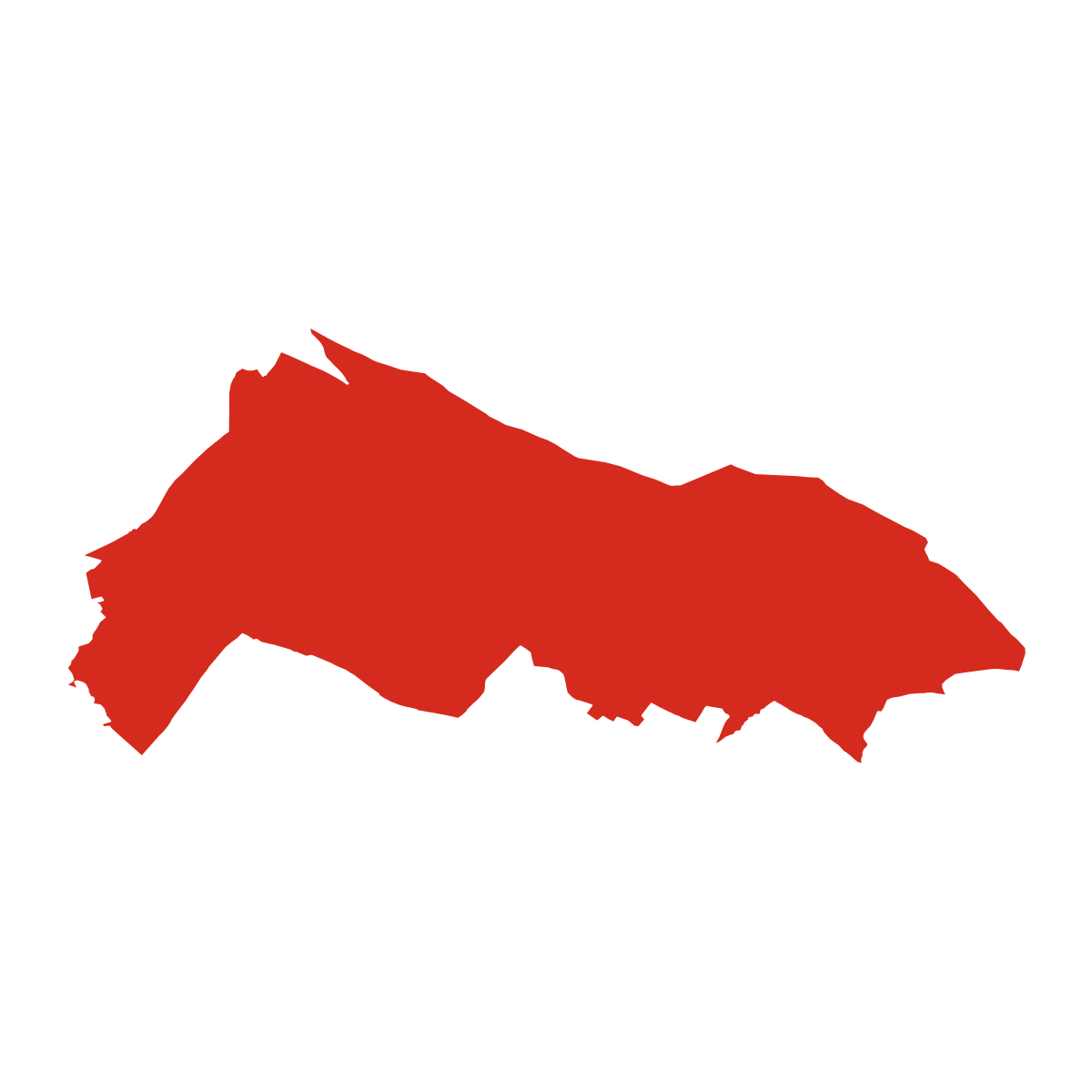 Strážkovice boundary map