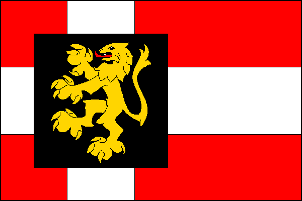 Flag of Strážnice, South Moravian Region