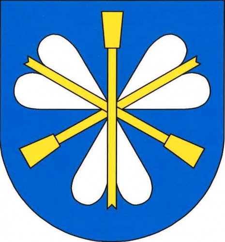 Coat of arms of Středokluky, Central Bohemian Region