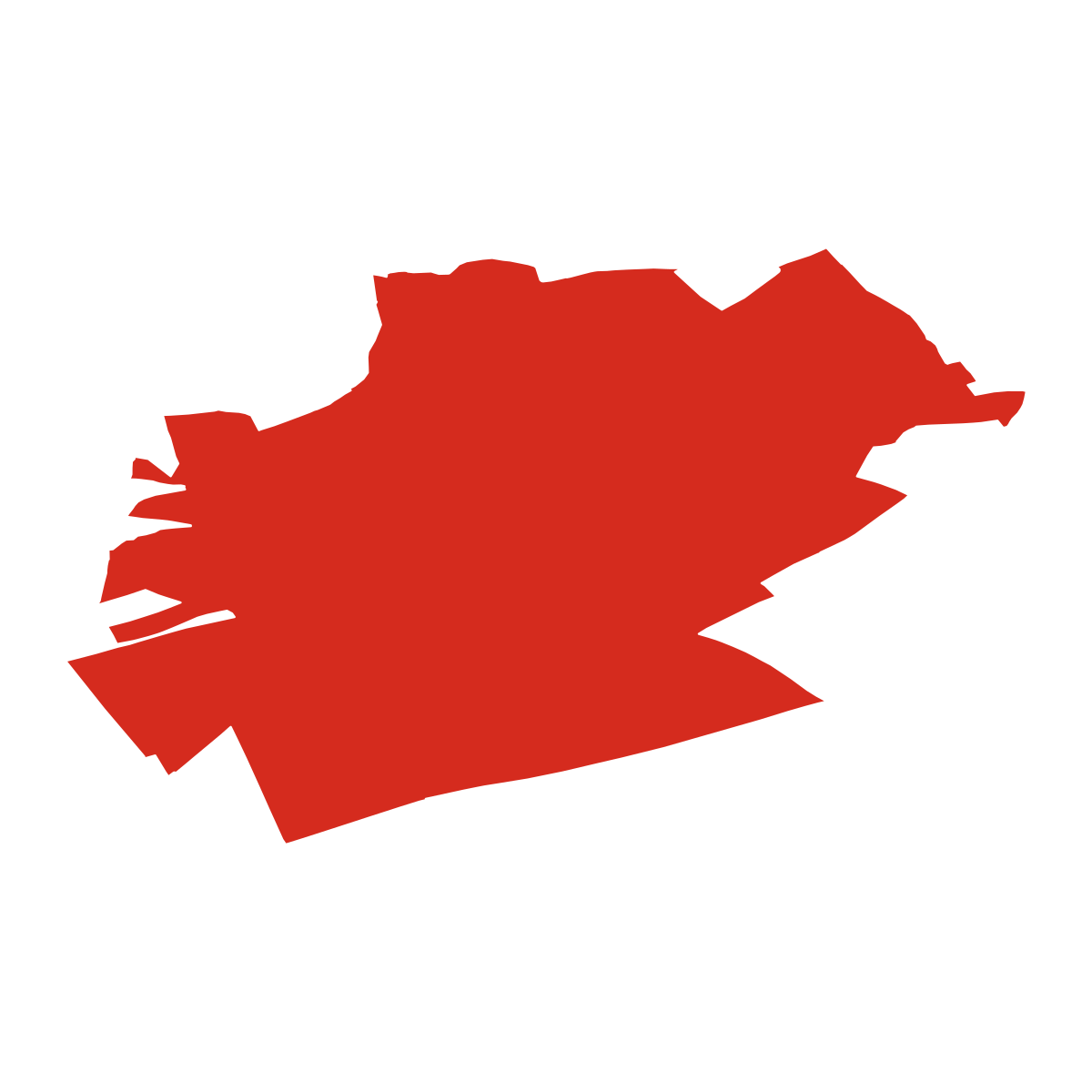Středokluky boundary map