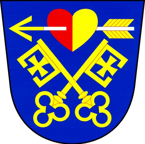 Coat of arms of Střelice, South Moravian Region