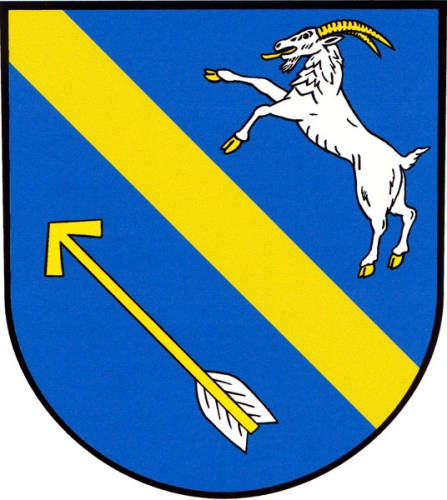 Coat of arms of Střelské Hoštice, South Bohemian Region