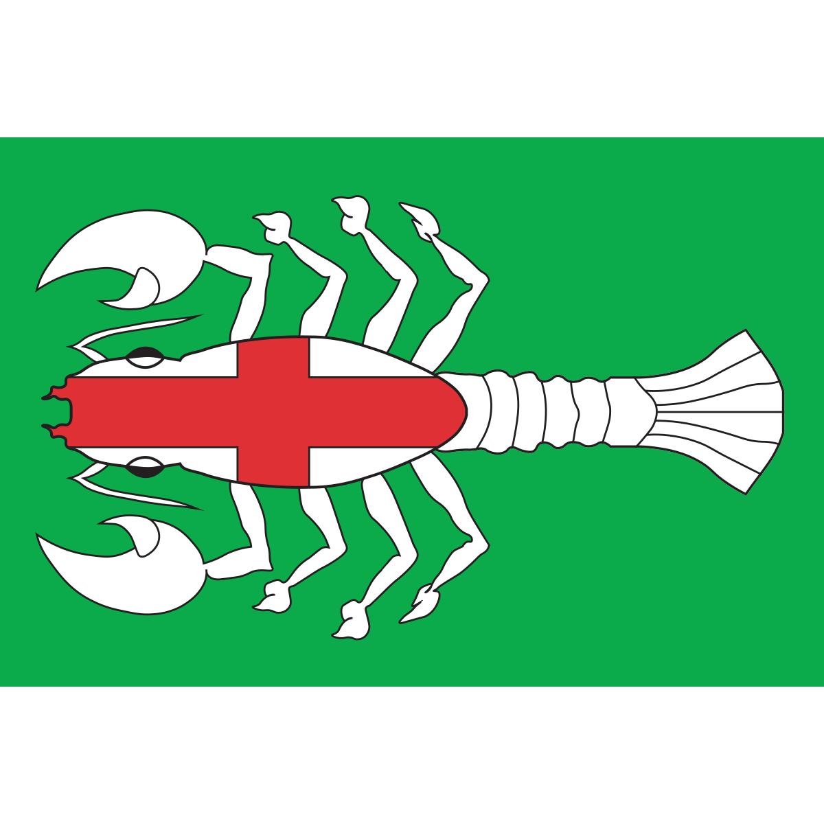 Flag of Střeň, Olomouc Region