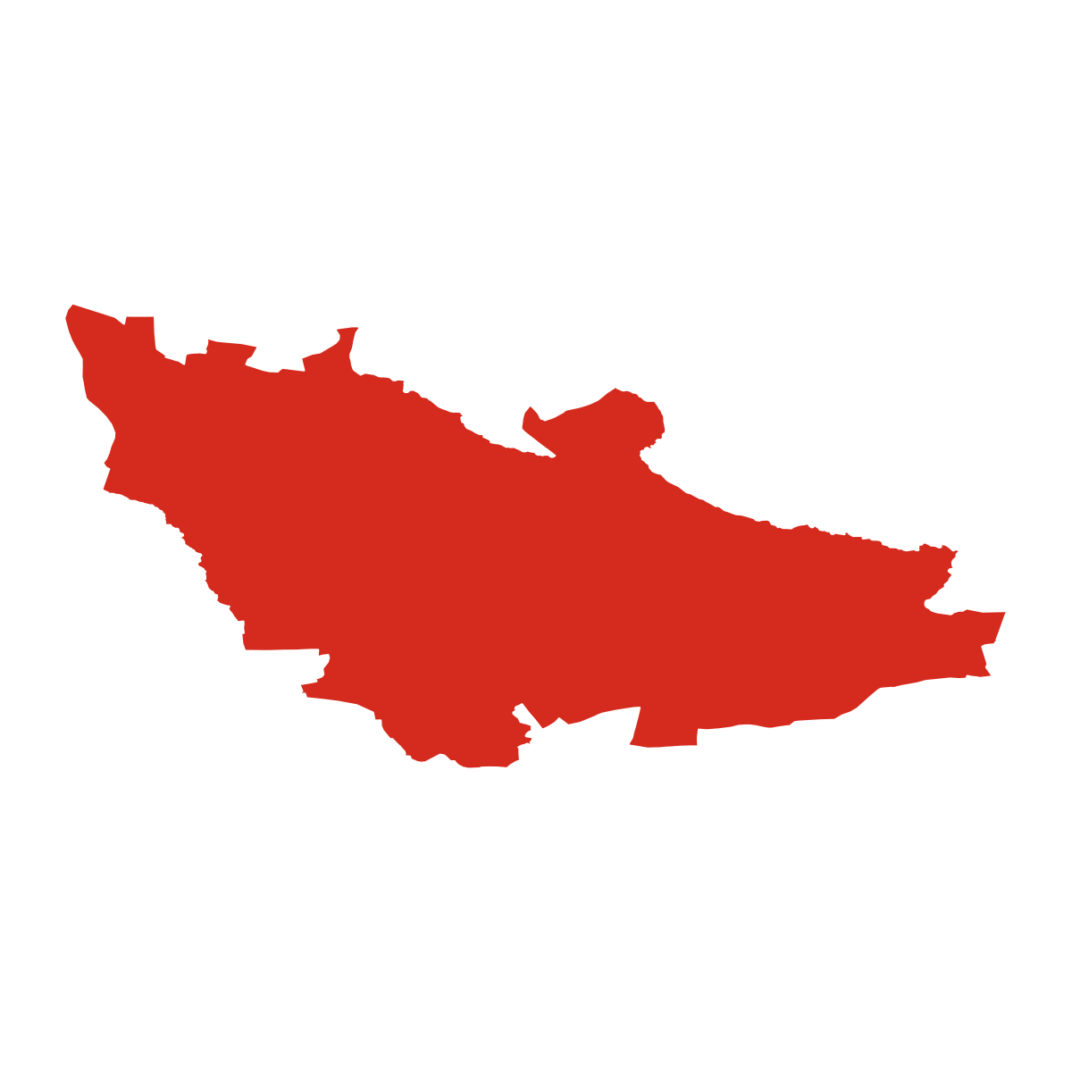 Střeziměřice boundary map