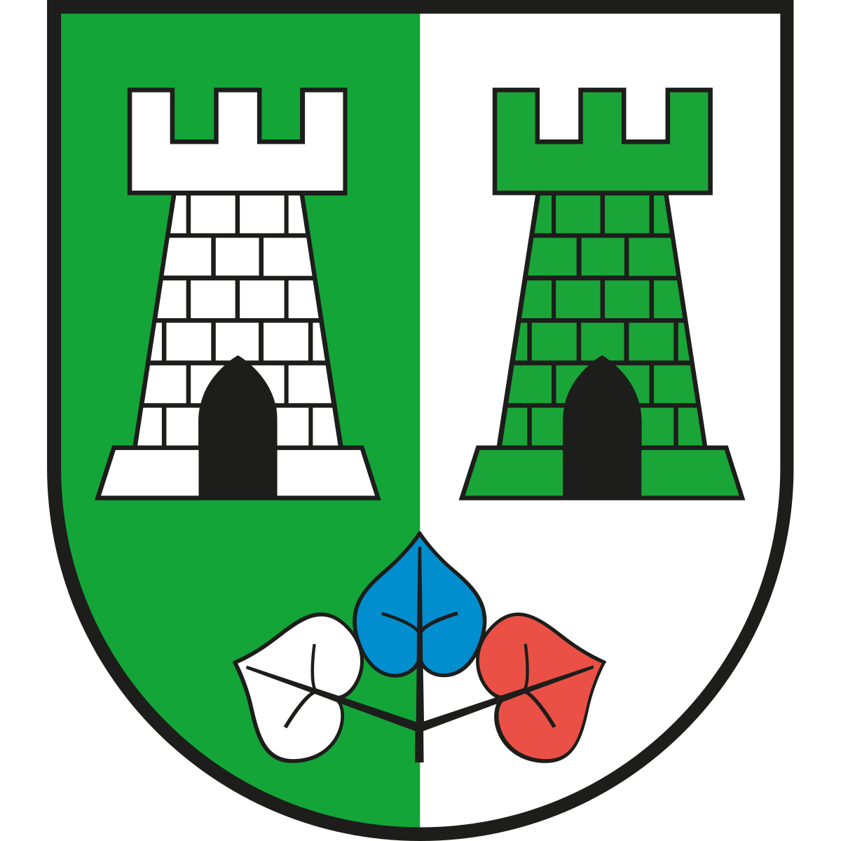 Coat of arms of Studená Voda, Pardubice Region
