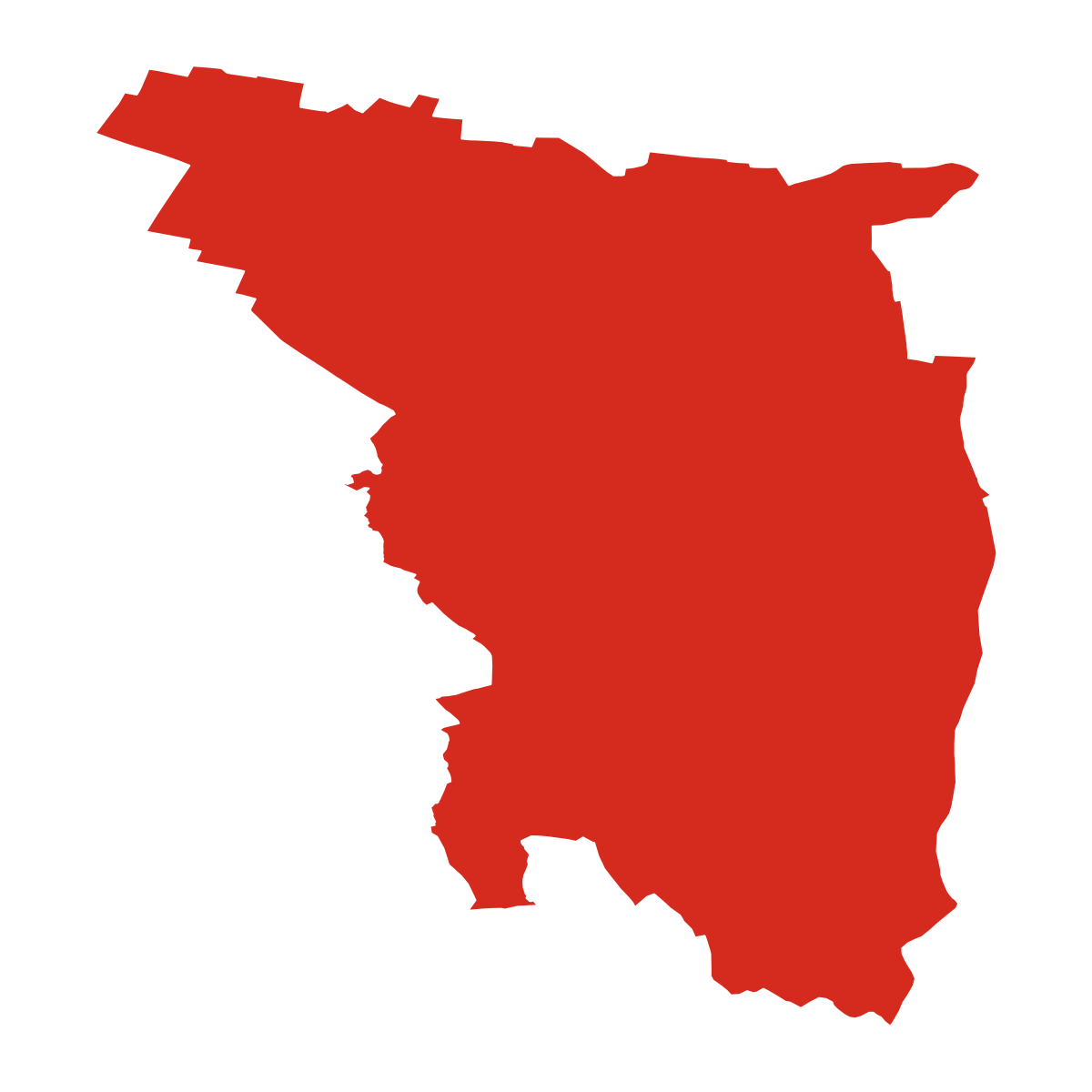 Studená Voda boundary map