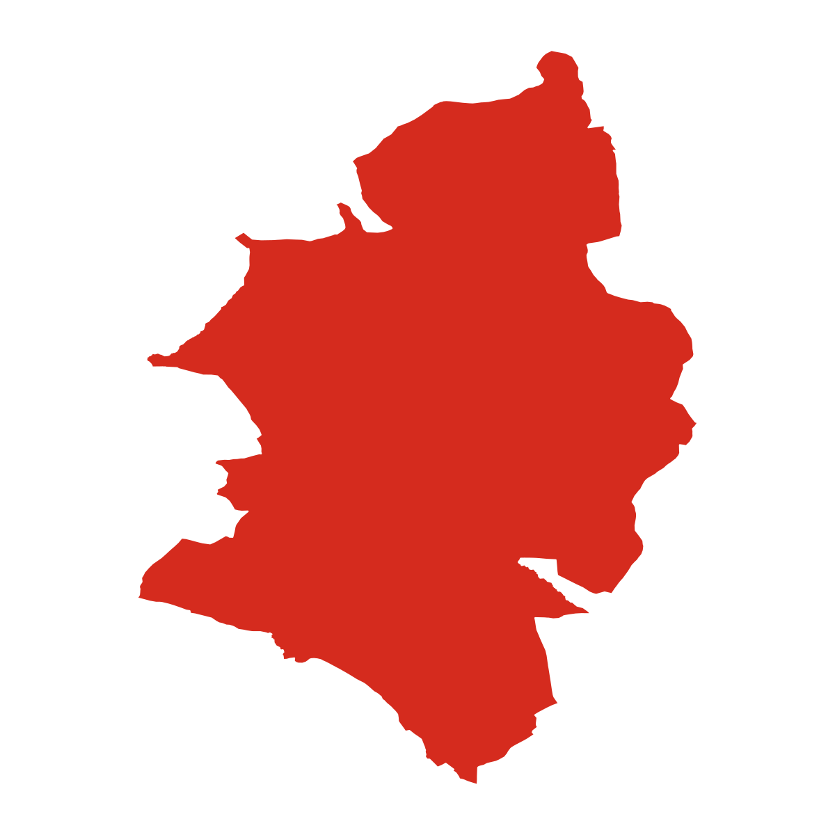 Studnice boundary map