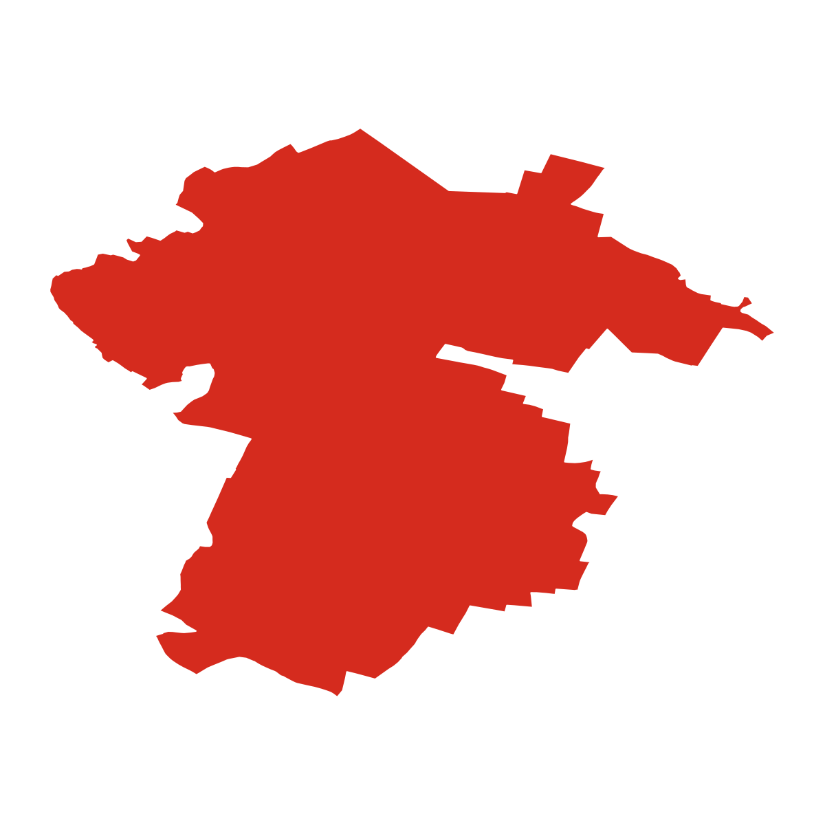 Stupešice boundary map
