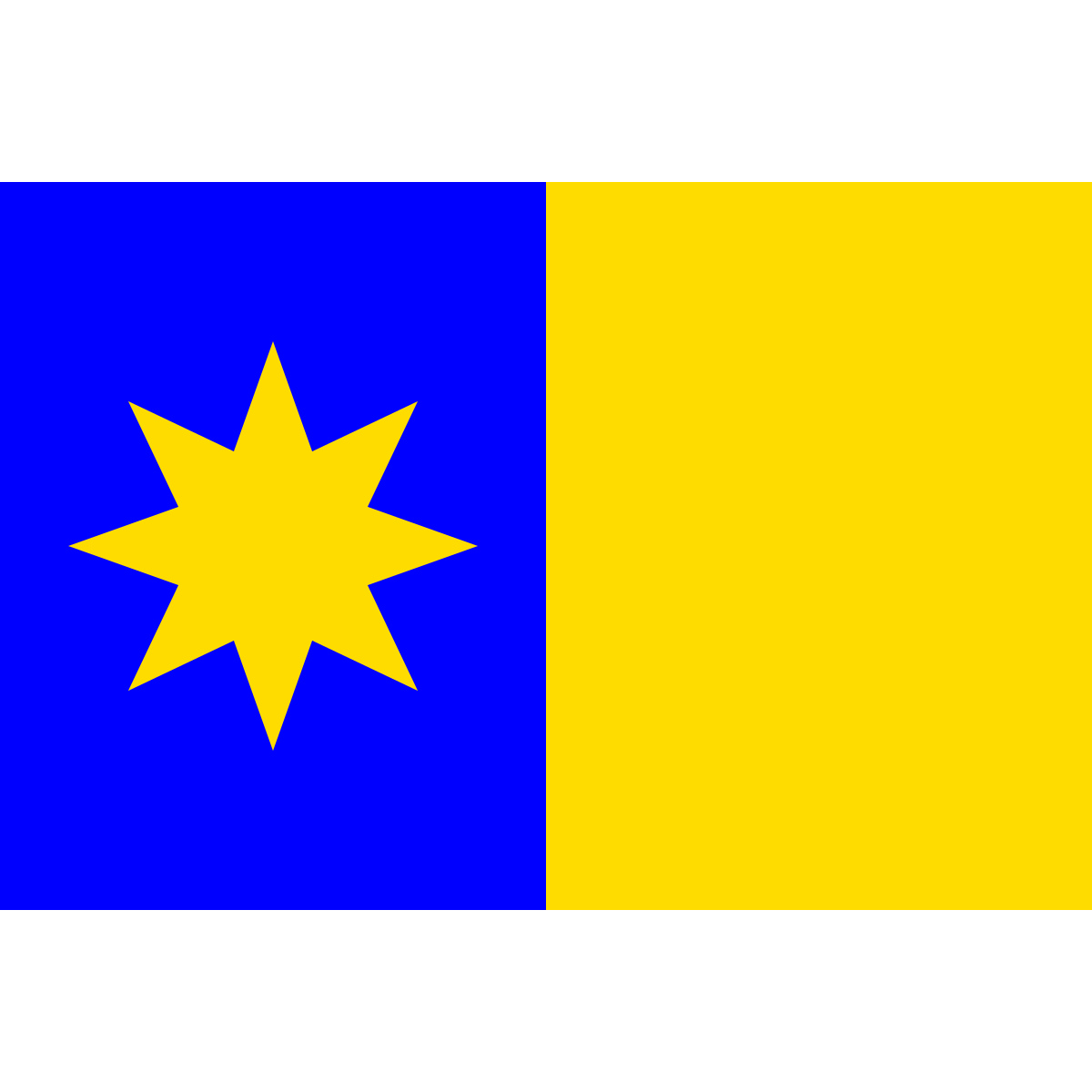 Flag of Stupno, Plzeň Region