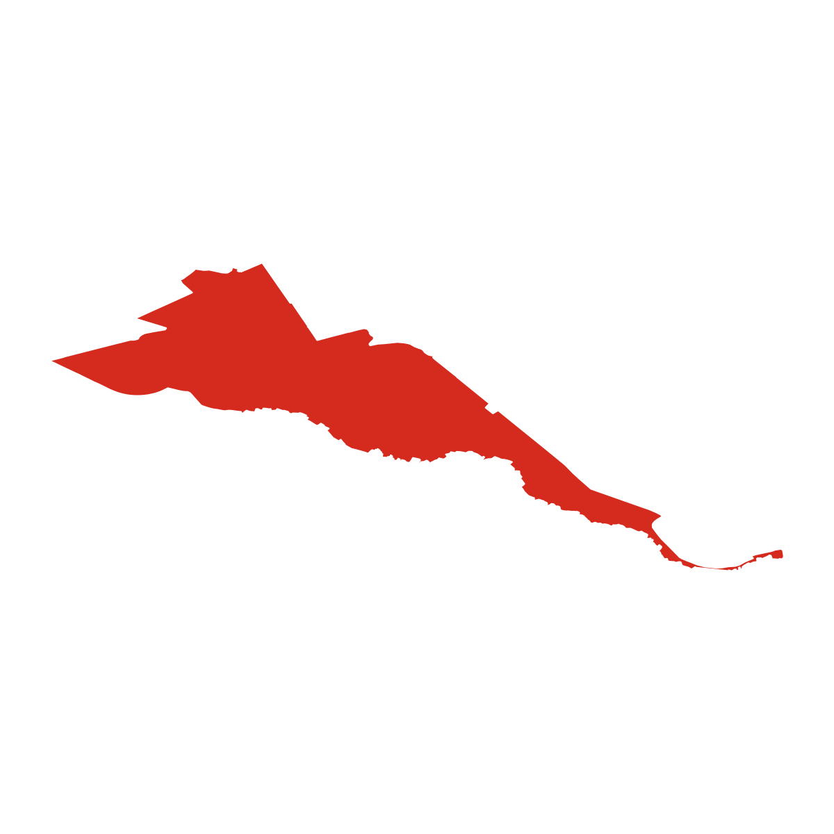Sudoměřice boundary map