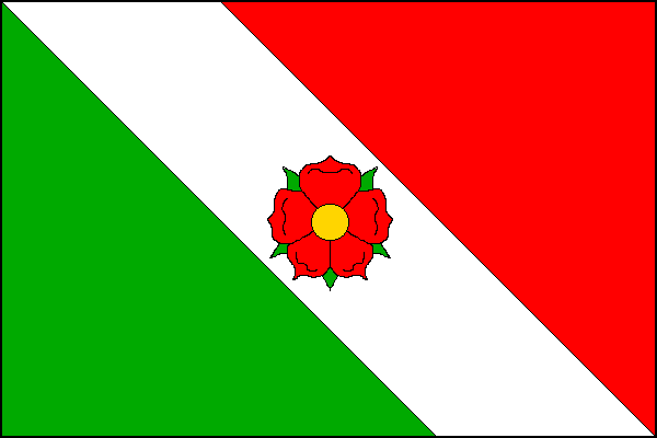 Flag of Svatá Barbora, Plzeň Region