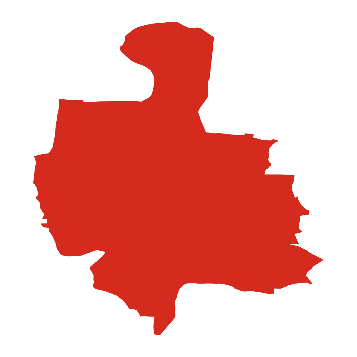 Svatbín boundary map