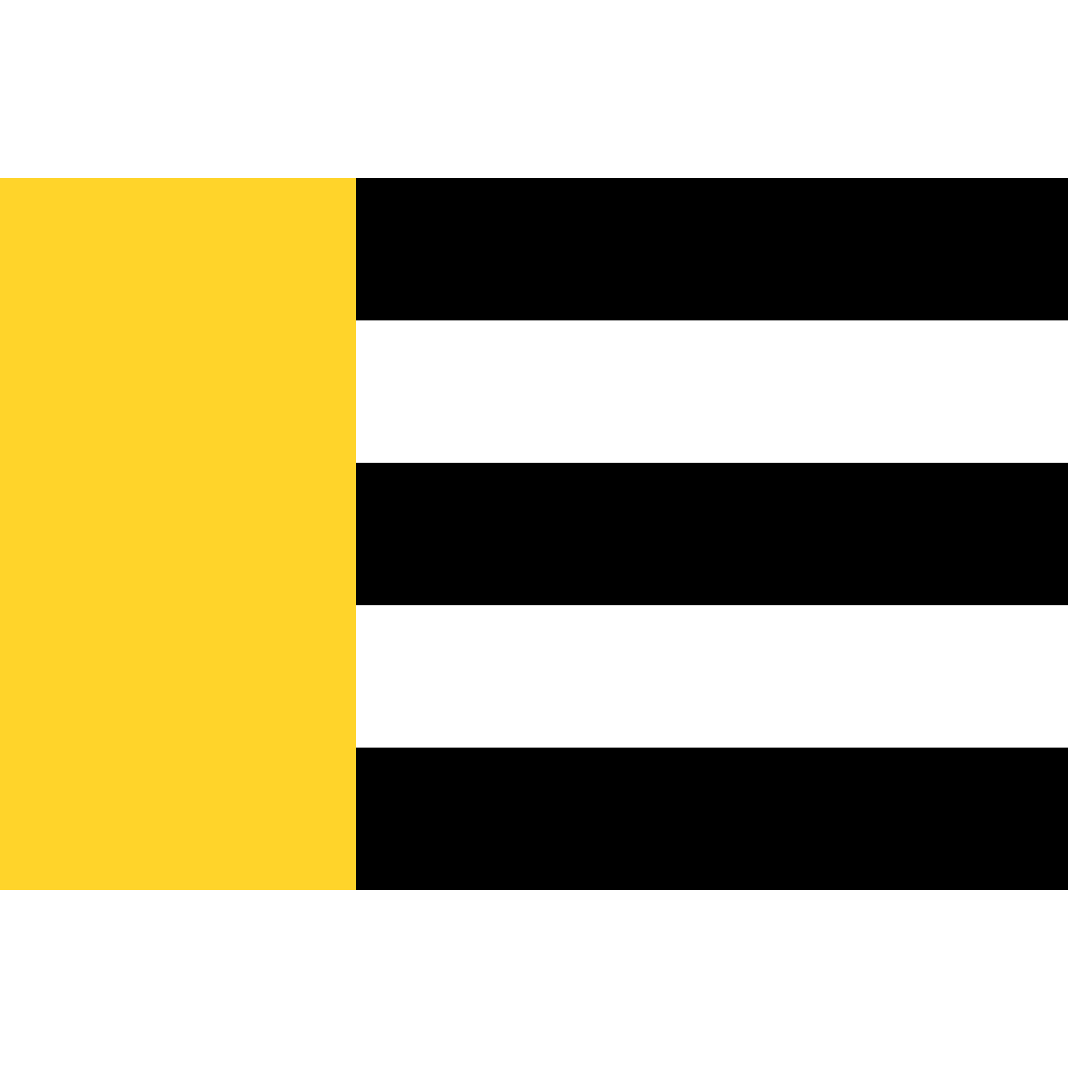 Flag of Světec, Ústí nad Labem Region