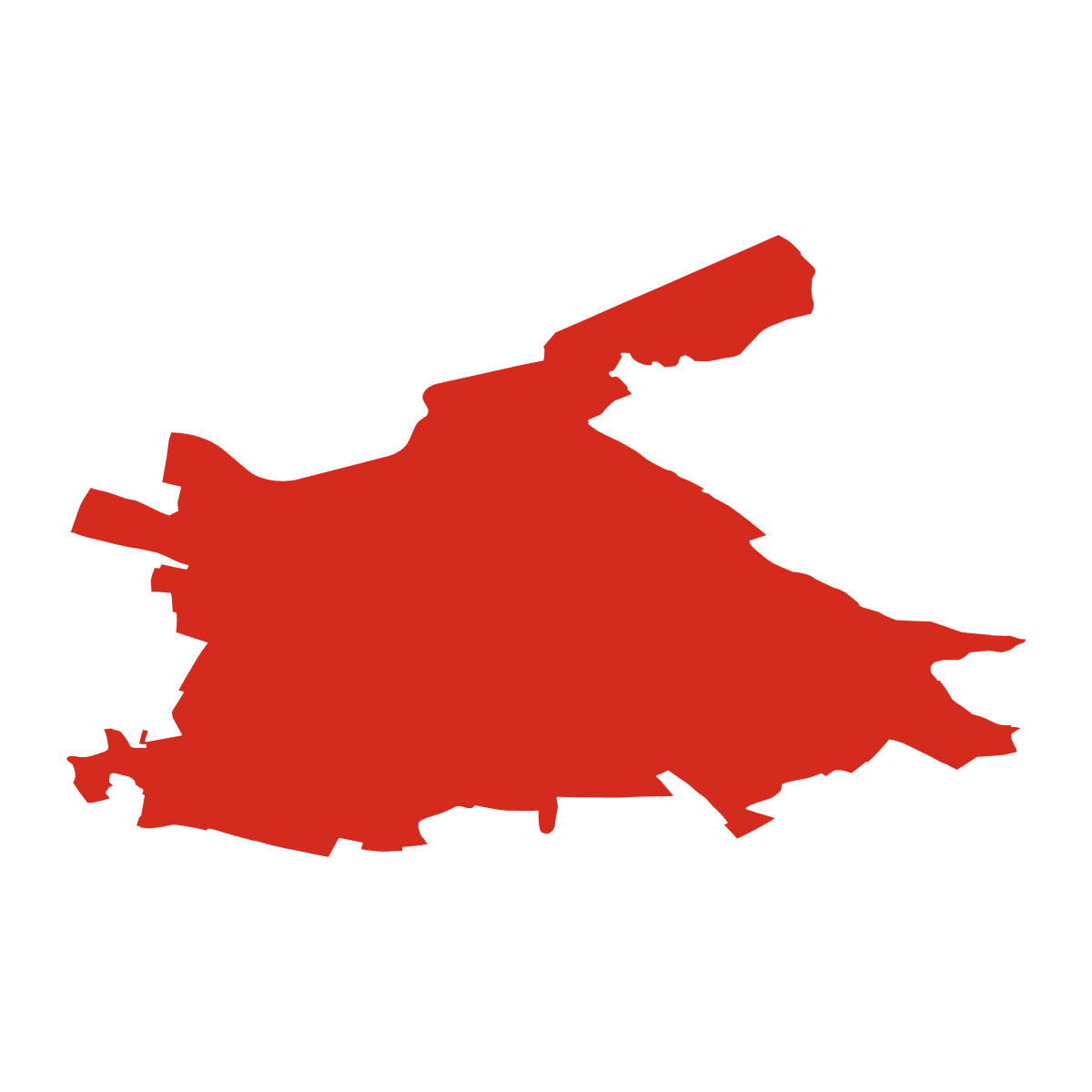 Svídnice boundary map