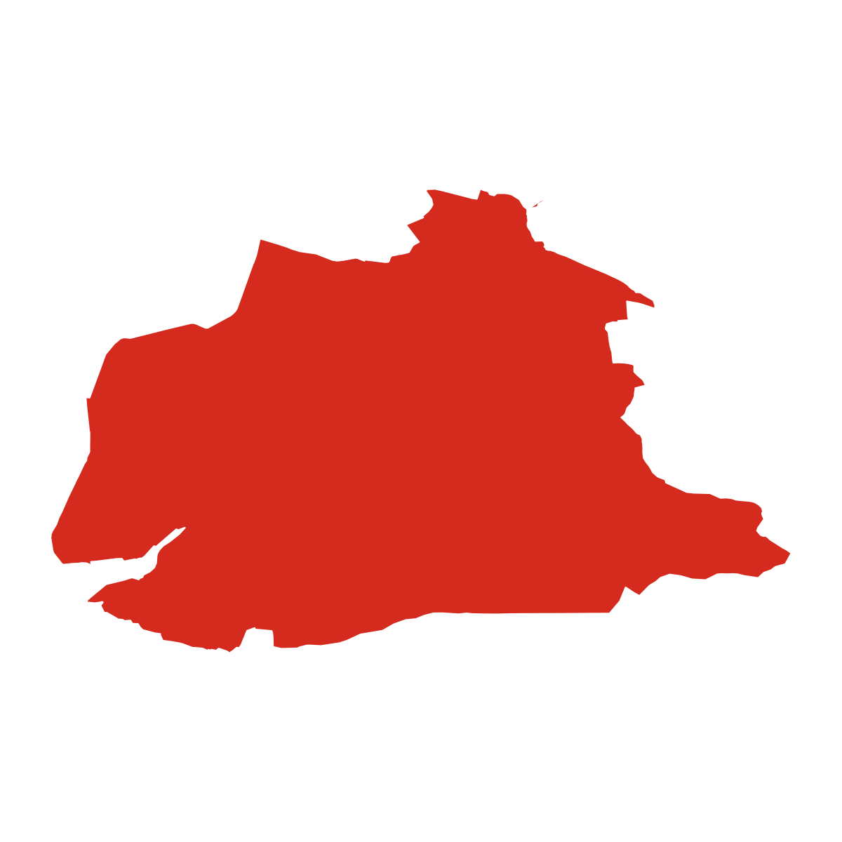 Svinošice boundary map