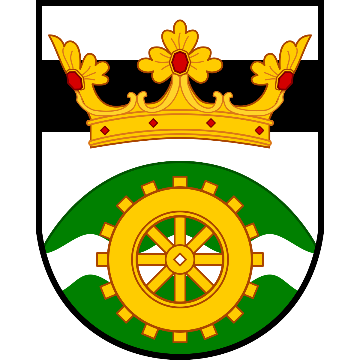 Coat of arms of Svojkovice, Plzeň Region