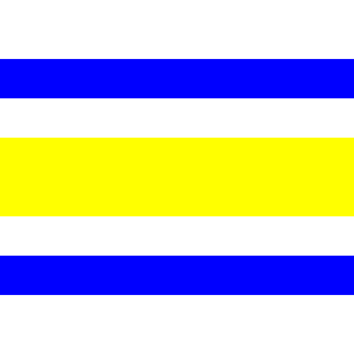 Flag of Sýrovice, Ústí nad Labem Region