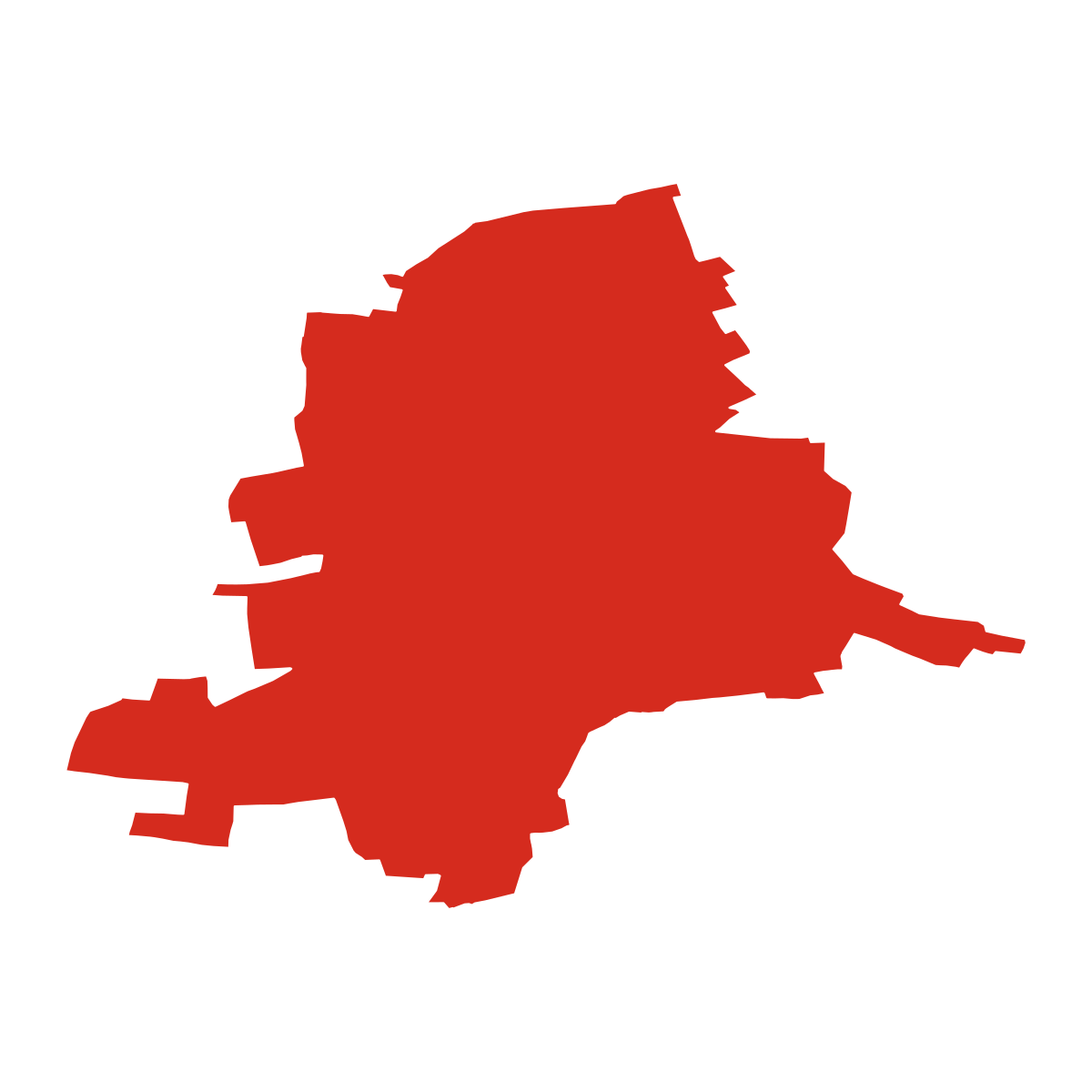 Tachlovice boundary map