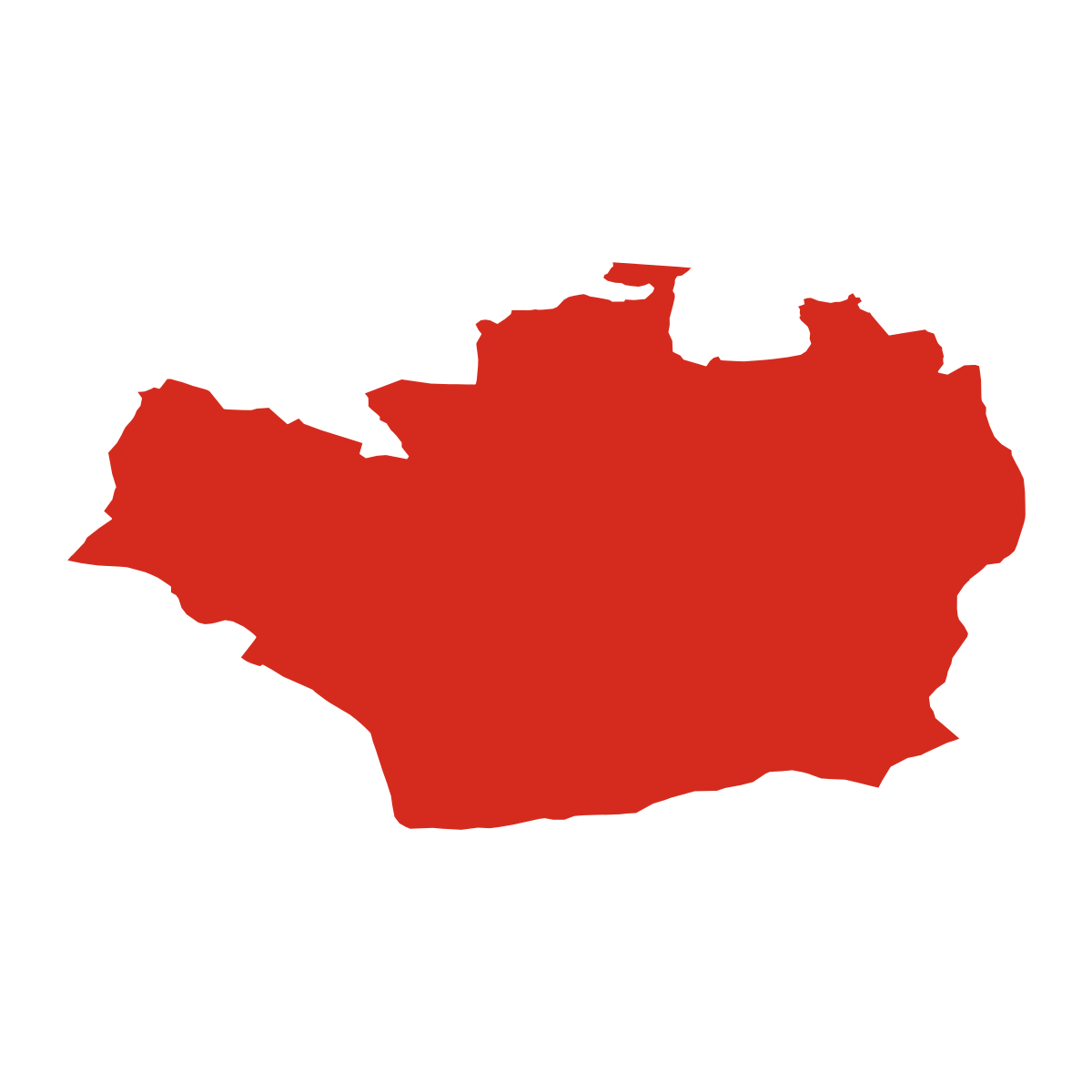 Tasovice boundary map