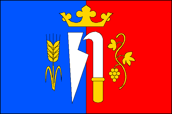 Flag of Tasovice, South Moravian Region