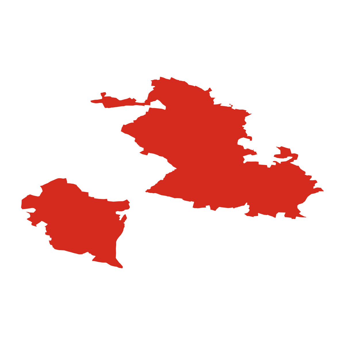 Tažovice boundary map