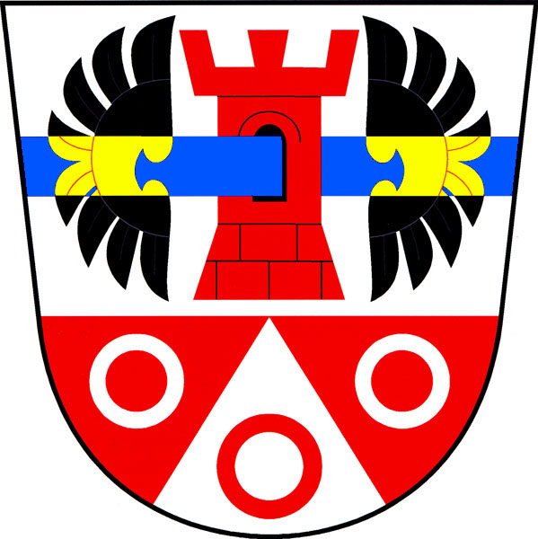 Coat of arms of Těšovice, Karlovy Vary Region
