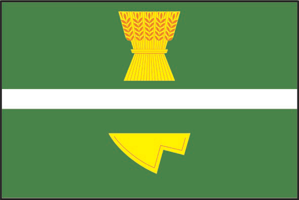 Flag of Tichov, Zlín Region