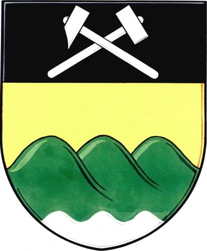 Coat of arms of Tisová, Central Bohemian Region