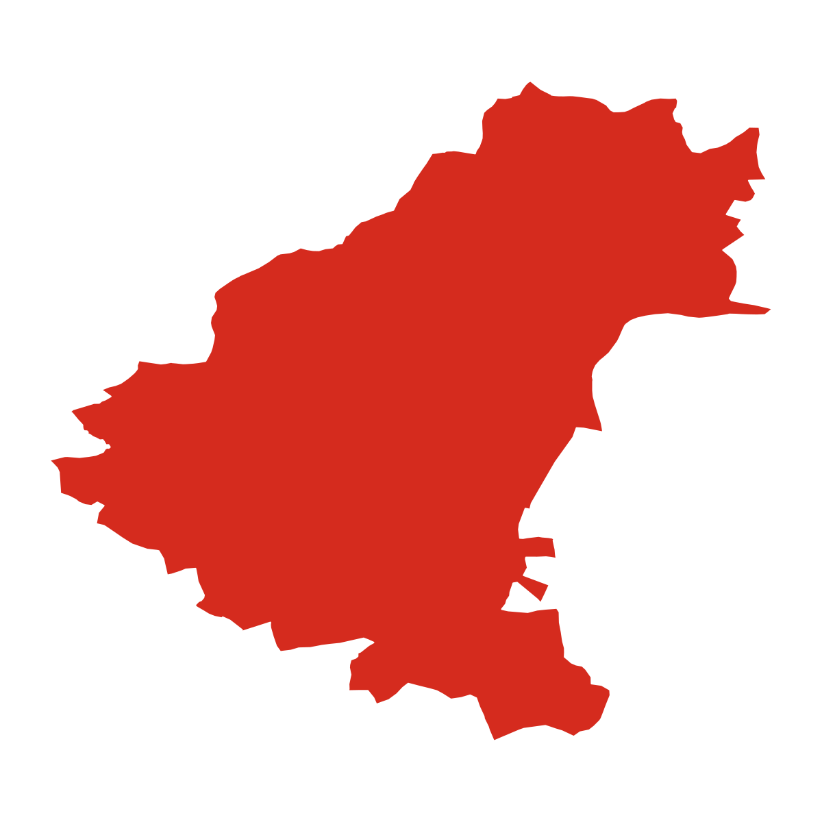 Tisovec boundary map