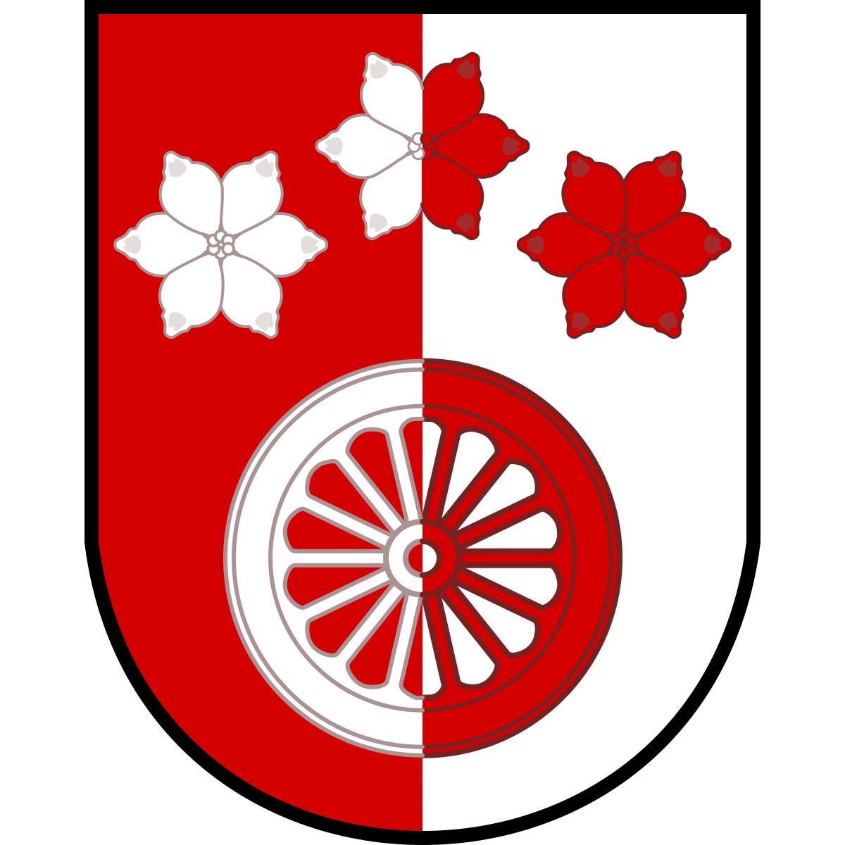 Coat of arms of Touchořiny, Ústí nad Labem Region
