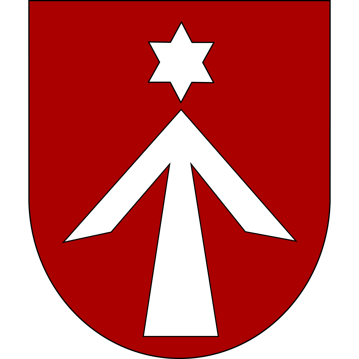 Coat of arms of Travná, Olomouc Region