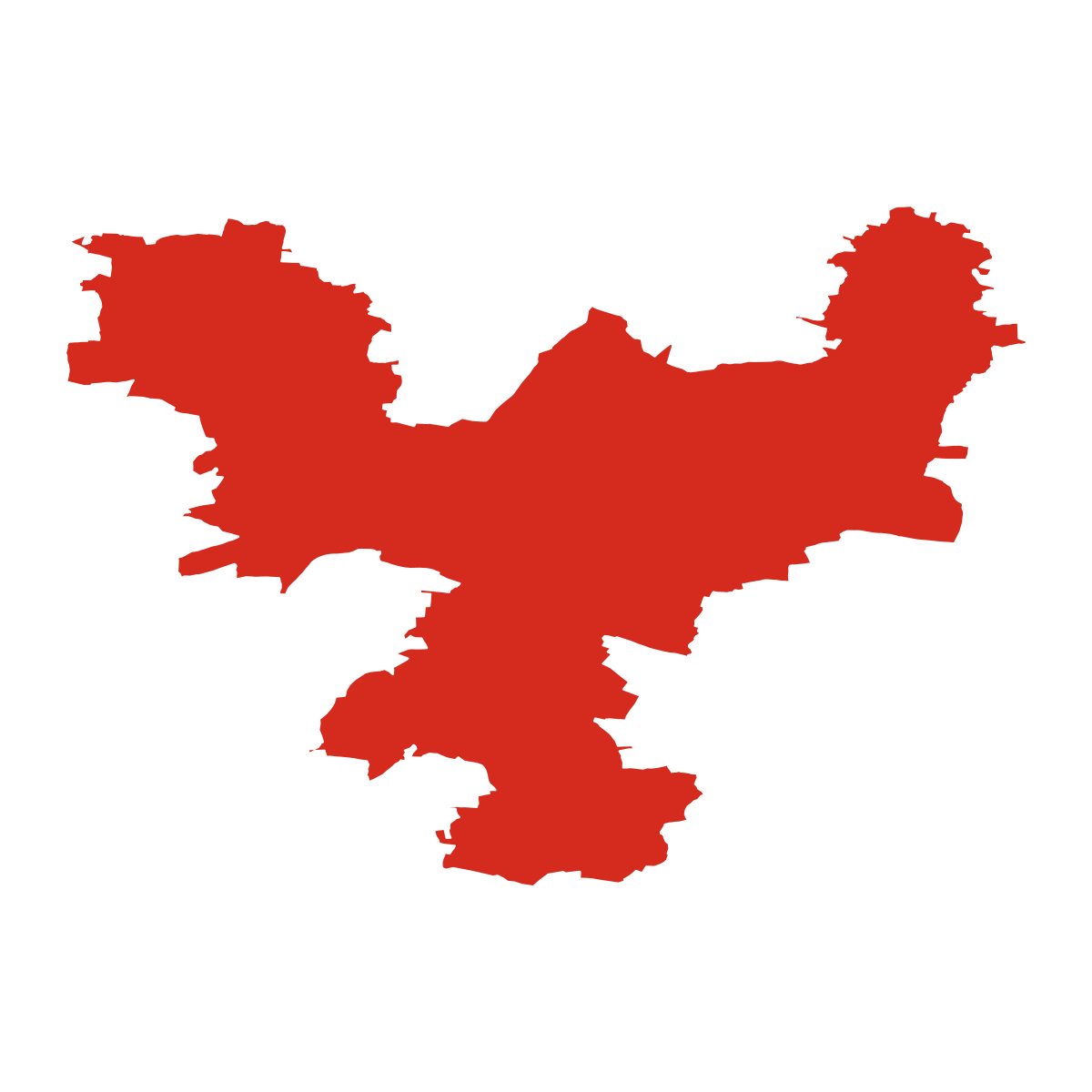 Třebomyslice boundary map
