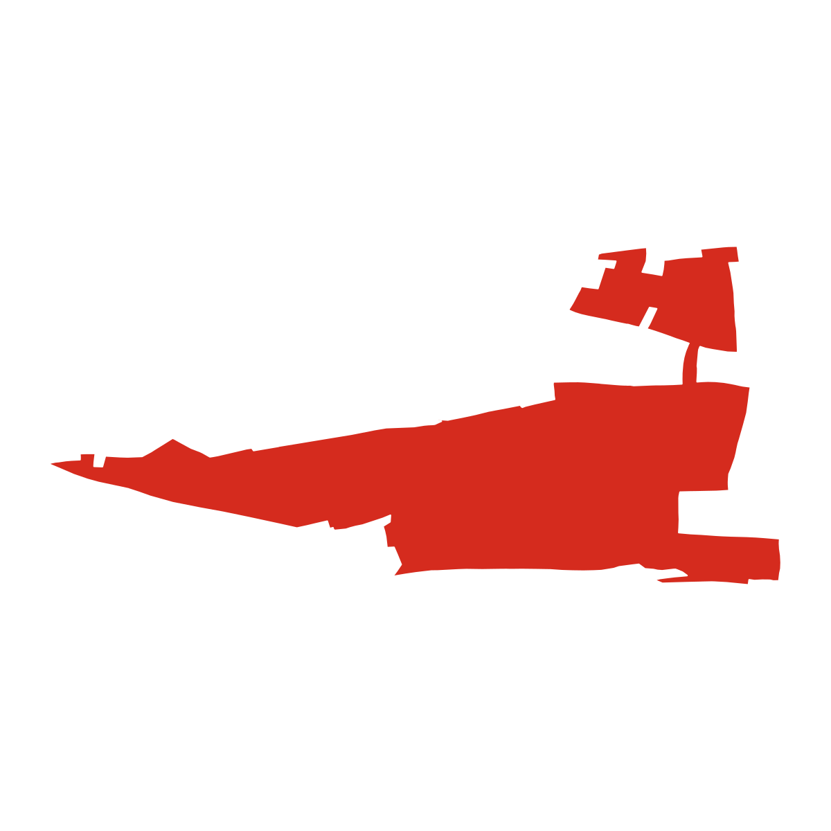 Třebusice boundary map