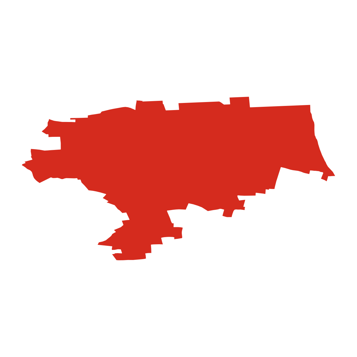 Třešovice boundary map