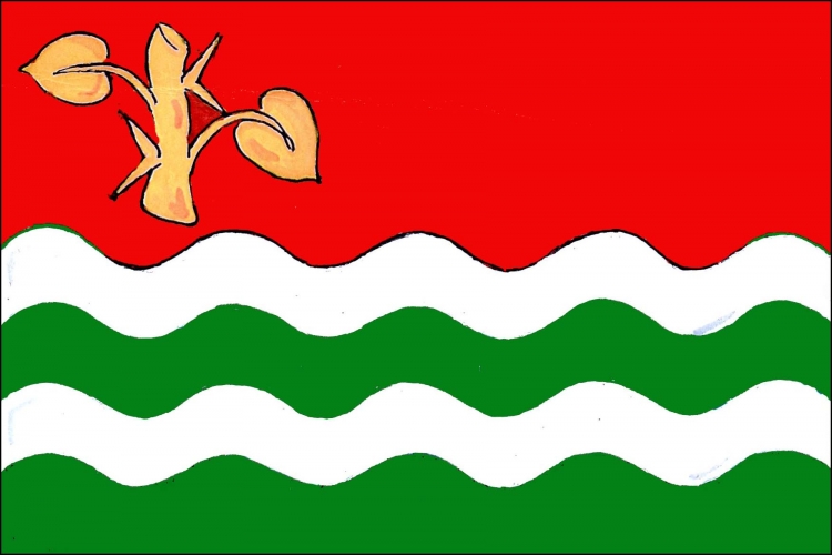 Flag of Trnov, Hradec Králové Region