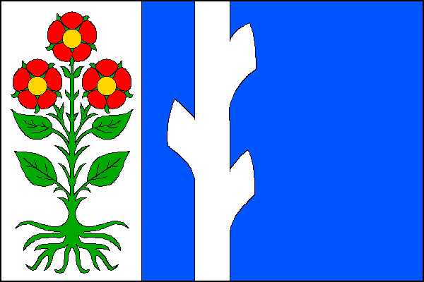 Flag of Trnová, Central Bohemian Region