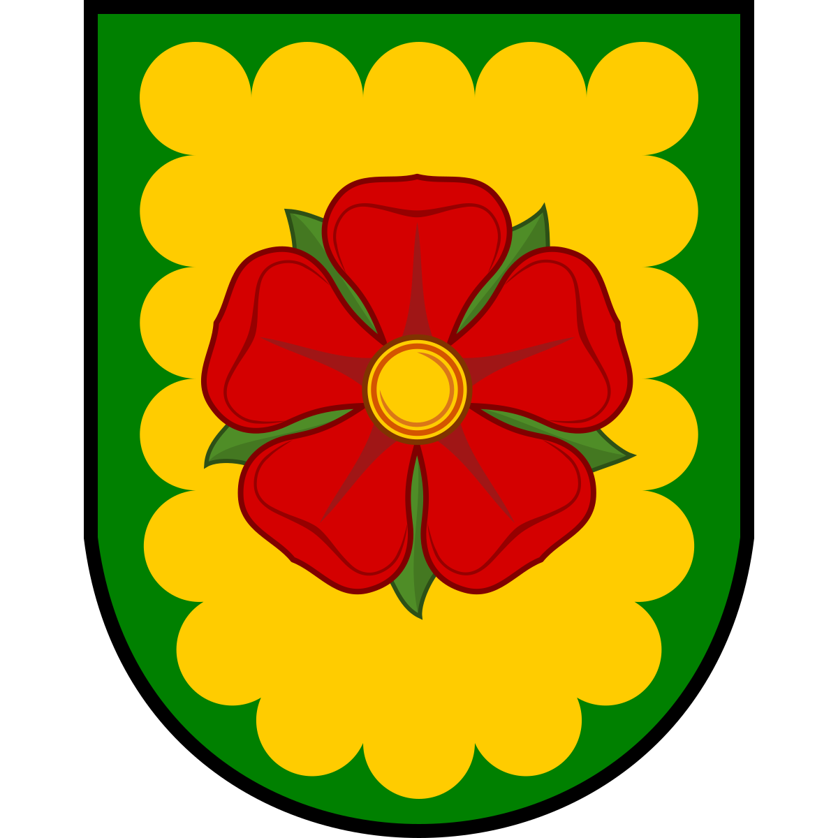 Coat of arms of Trnové Pole, South Moravian Region