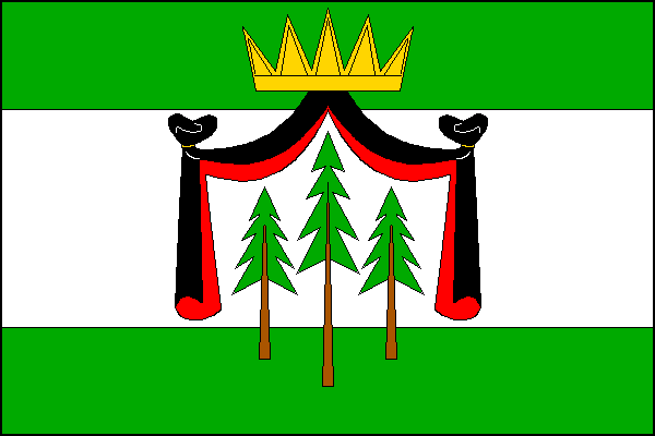 Flag of Trokavec, Plzeň Region