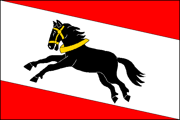 Flag of Trpišov, Pardubice Region