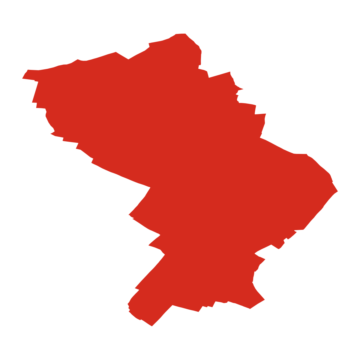 Trstěnice boundary map