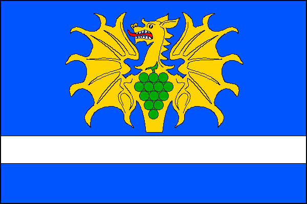 Flag of Trstěnice, South Moravian Region