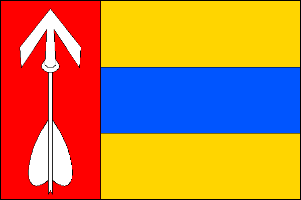 Flag of Týn, Karlovy Vary Region