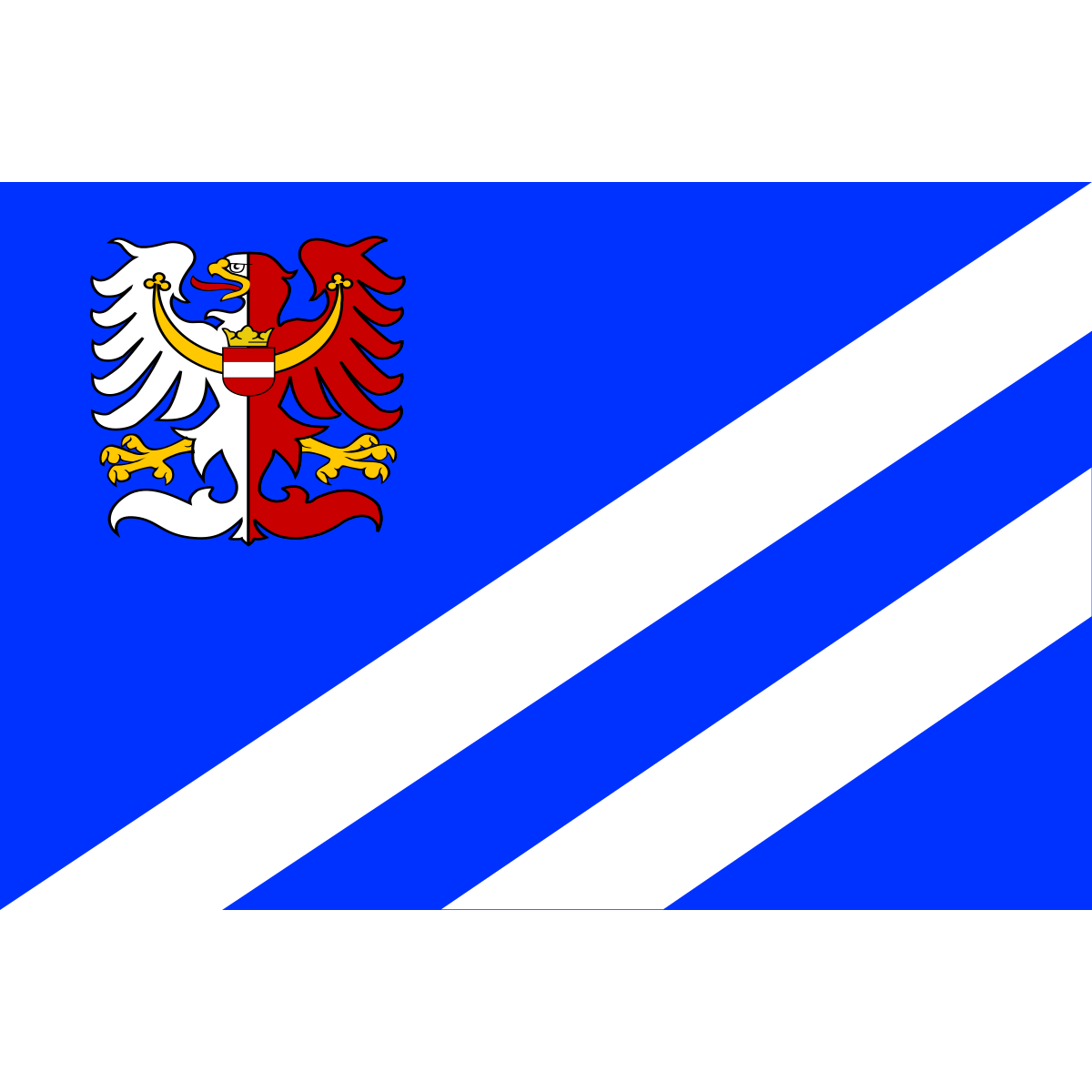 Flag of Údolí, Pardubice Region